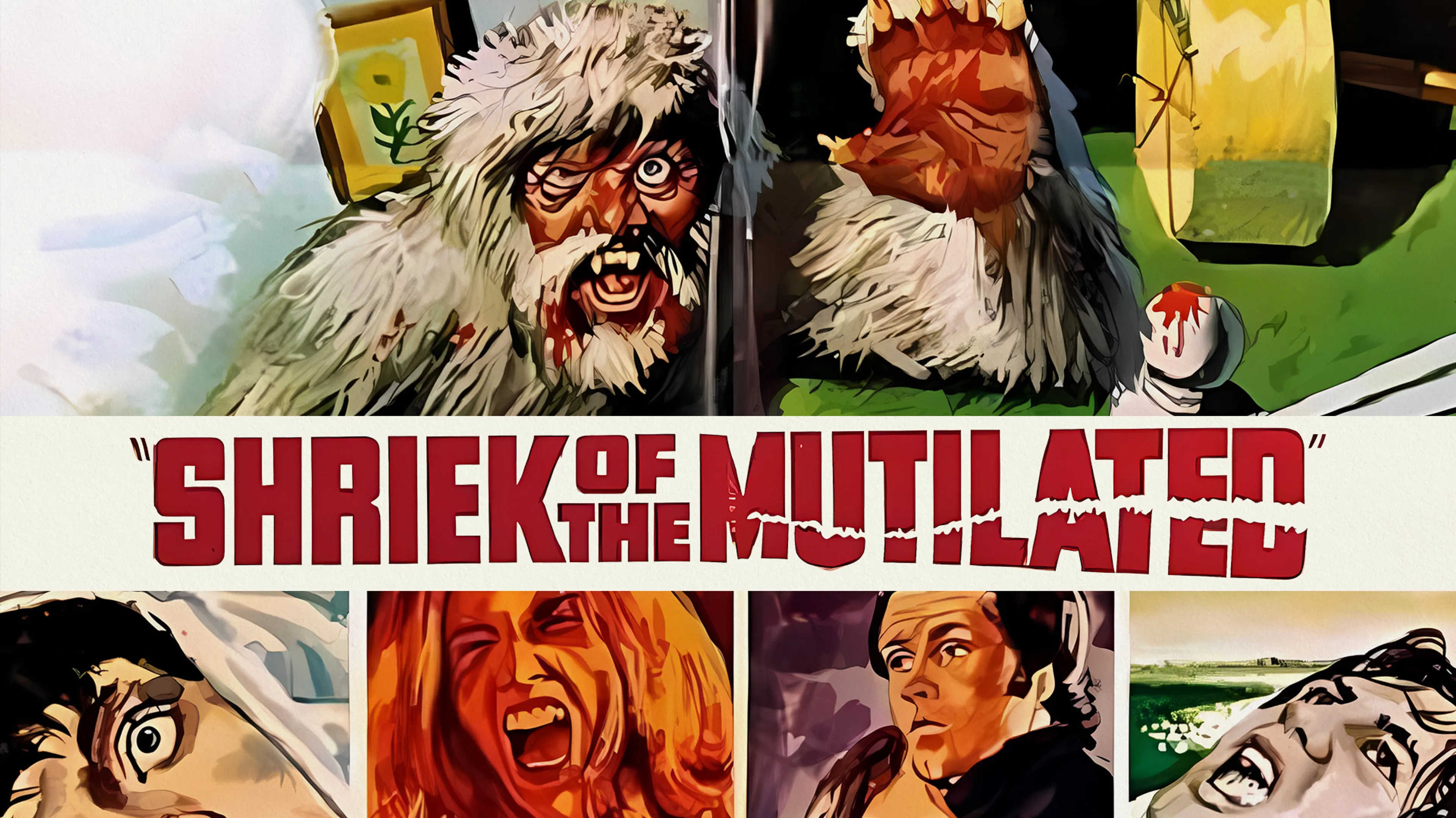 Shriek of the Mutilated poster
